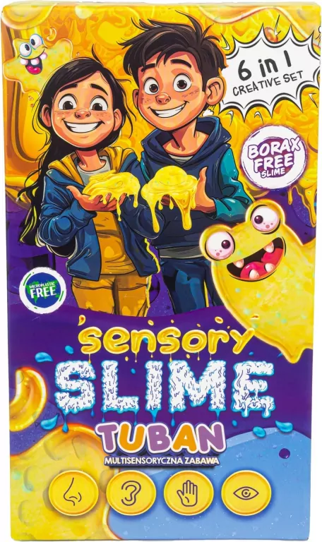 Zestaw DIY Sensory Slime 6w1 - tantis.pl