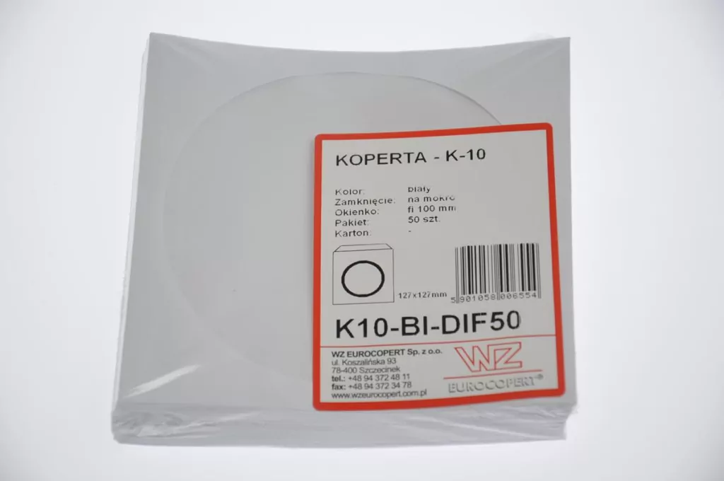 Wz Eurocopert. Koperta K10, 50 sztuk - tantis.pl