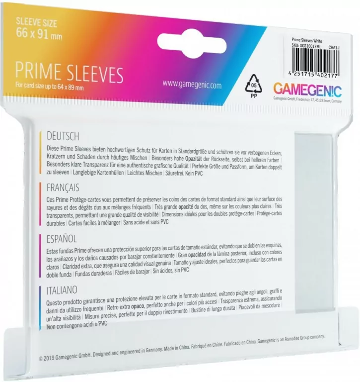 Koszulki na karty CCG 66x91mm żółte 100 sztuk - tantis.pl