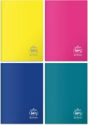 Herlitz. Zeszyt A5/60K kratka Eco PP Colors, 5 sztuk