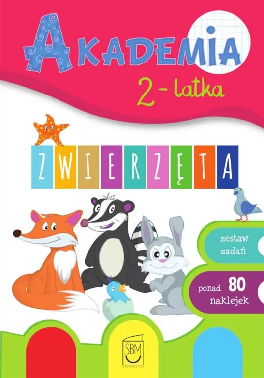 Zwierzęta. Akademia 2-latka - tantis.pl