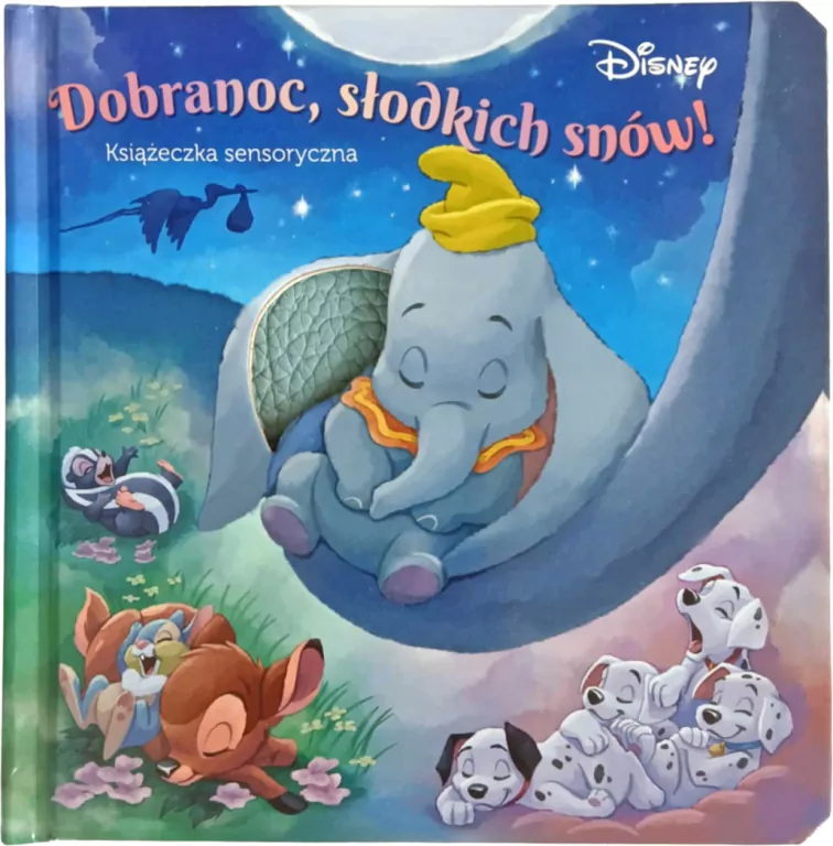 Dobranoc, słodkich snów. Książeczka sensoryczna - tantis.pl