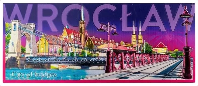 Magnes. I love Poland. Wrocław. ILP-MAG-C-WR-29 - tantis.pl
