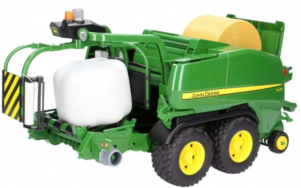 John Deere. Prasa rolująca do słomy. C441R 02032 BRUDER - tantis.pl