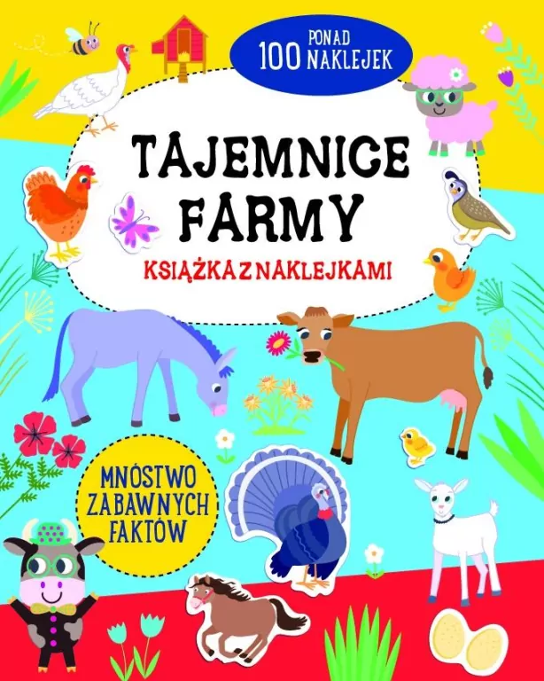 Tajemnice farmy. Książka z naklejkami - tantis.pl