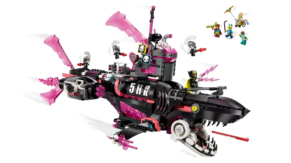LEGO® DREAMzzz. Koszmarny Rekinokręt podwodny 71500 - tantis.pl