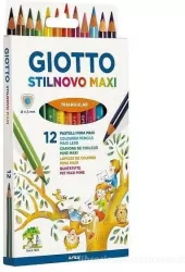 Kredki Stilnovo Maxi 12 kolorów