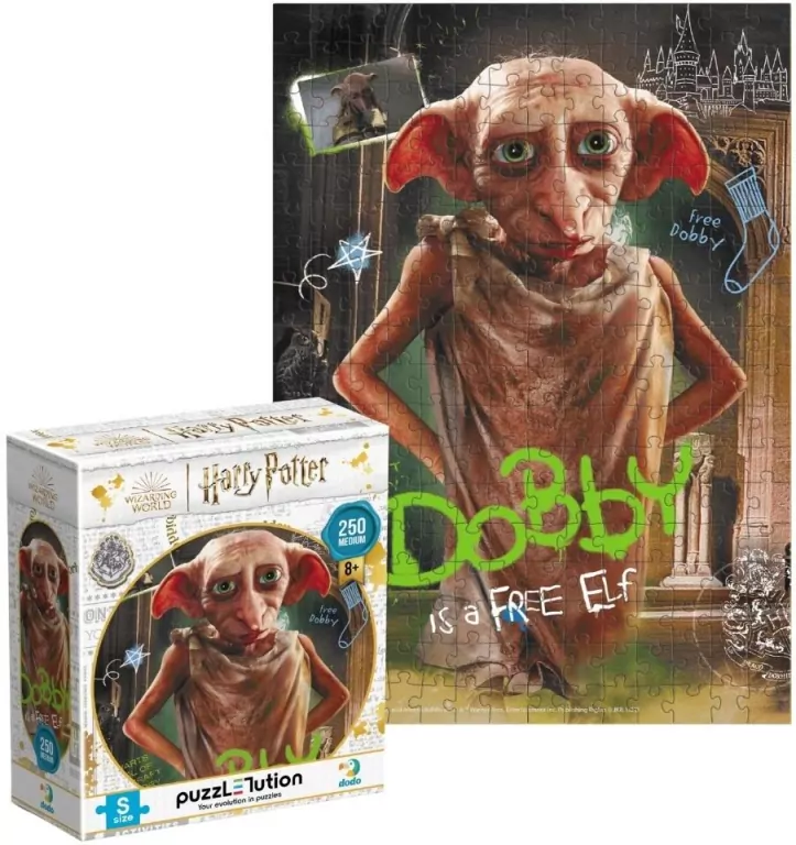 Puzzle 250 Harry Potter: Zgredek - tantis.pl