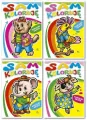 Sam koloruję. Malowanki z naklejkami. Mix - tantis.pl