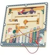 Jaja dinozaura labirynt magnetyczny 36 mies.+ TOPBRIGHT