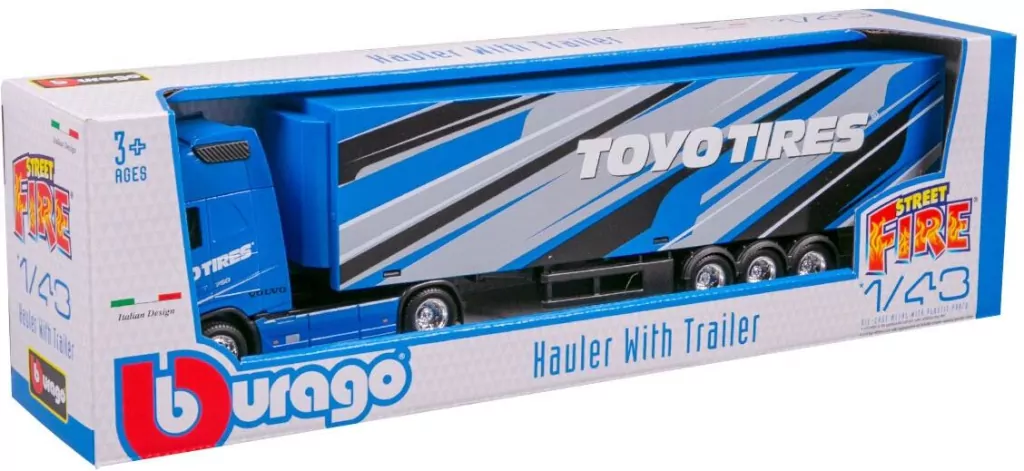 BBURAGO. Volvo FH16 Globetrotter 750 XXL 1:43 - tantis.pl