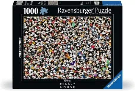 Puzzle 1000. Challenge. Myszka Miki - tantis.pl