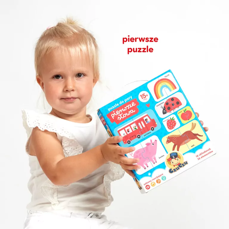 CzuCzu. Puzzle do pary. Pierwsze słowa 15m+ - tantis.pl