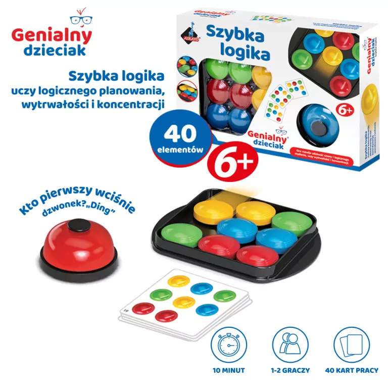 Szybka logika. Genialny dzieciak - tantis.pl