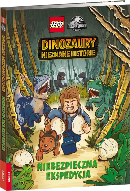 LEGO® Jurassic World. Niebezpieczna ekspedycja. Dinozaury nieznane historie - tantis.pl