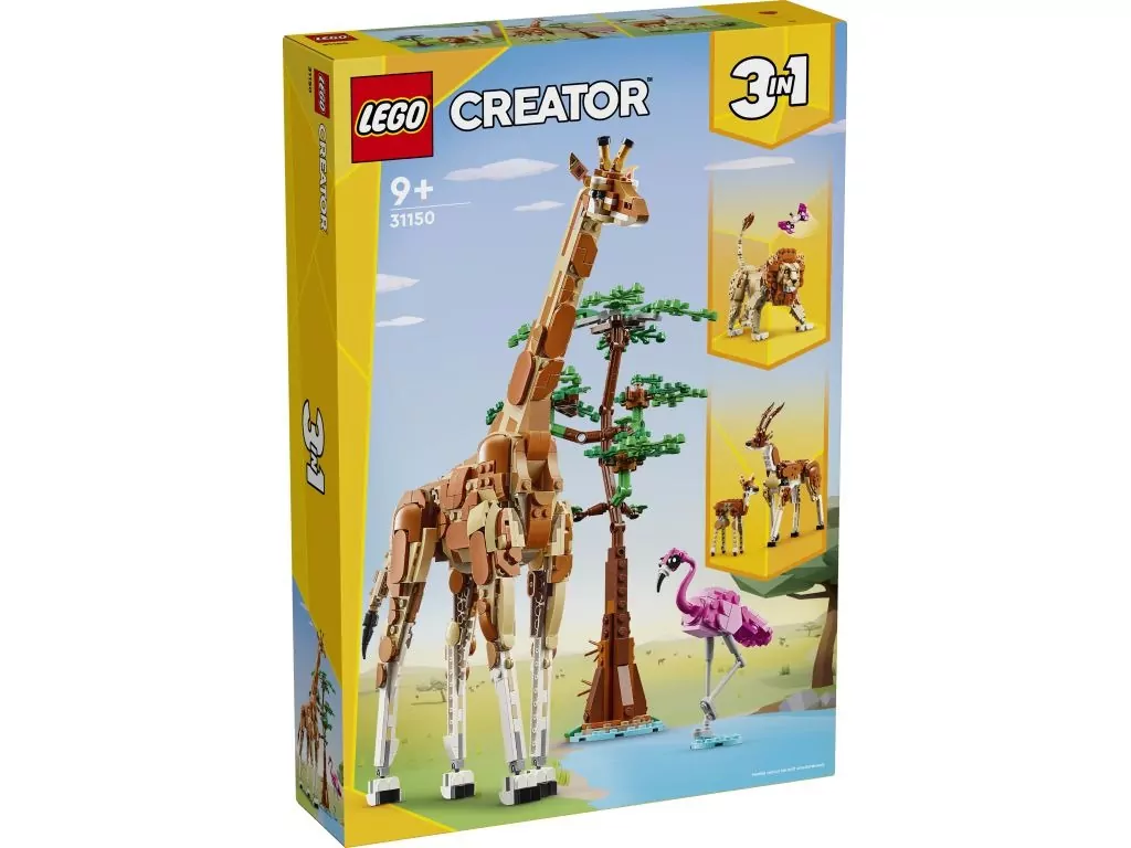 LEGO® Creator. Dzikie zwierzęta z safari 31150 - tantis.pl