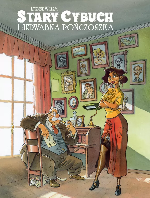 Stary cybuch i jedwabna pończoszka - tantis.pl