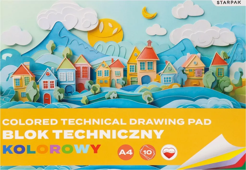 ZEST BLOK RYS/TECH A4 BIA/KOL WIDOK STK F 10 - tantis.pl