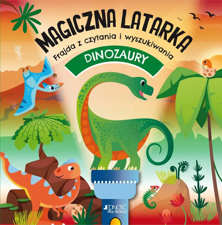 Dinozaury. Magiczna latarka - tantis.pl