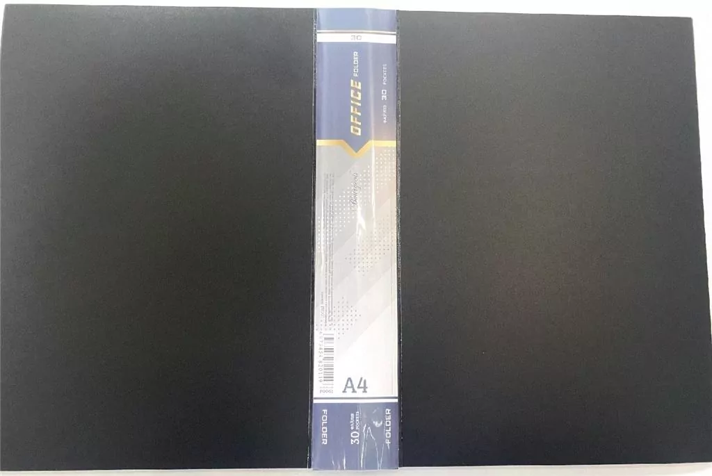 Teczka ofertowa A4+ 30 koszulek Czarna - tantis.pl