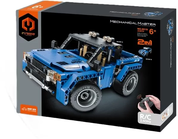 Klocki techniczne R/C 2w1 auto terenowe - tantis.pl