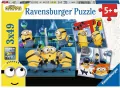 Ravensburger. Puzzle 3x49. Minionki 2 - tantis.pl