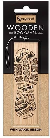 Zakładka drewniana. Podróże - tantis.pl
