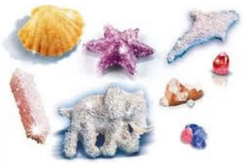 Stwórz własne fluorescencyjne kryształy. Naukowa zabawa. 60584 - tantis.pl