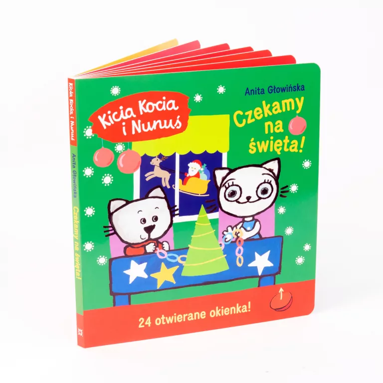 Czekamy na święta! Kalendarz adwentowy. Kicia Kocia i Nunuś - tantis.pl