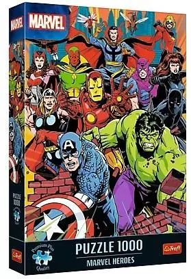 Puzzle 1000 Marvel Heroes TREFL - tantis.pl