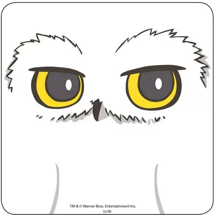 Harry Potter Podkładka pod kubek Hedwiga - tantis.pl