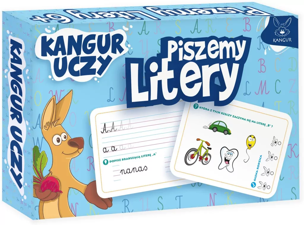 Kangur Uczy. Piszemy Litery - tantis.pl