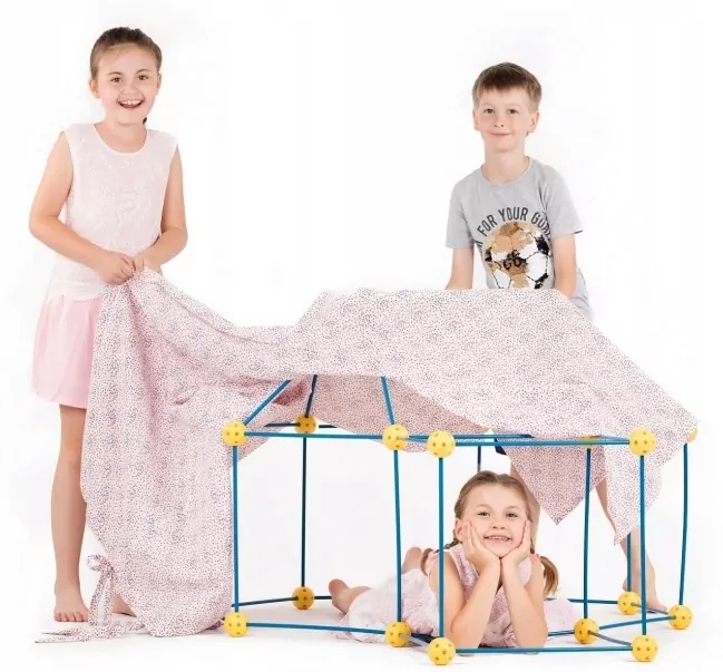 Zwariowany namiot. Żółto-niebieski - tantis.pl