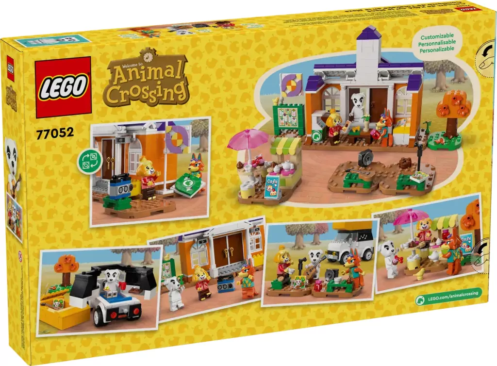 LEGO® Animal Crossing. Koncert K.K. na placu 77052 - tantis.pl