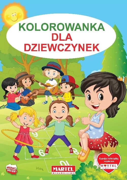 Kolorowanka dla dziewczynek - tantis.pl