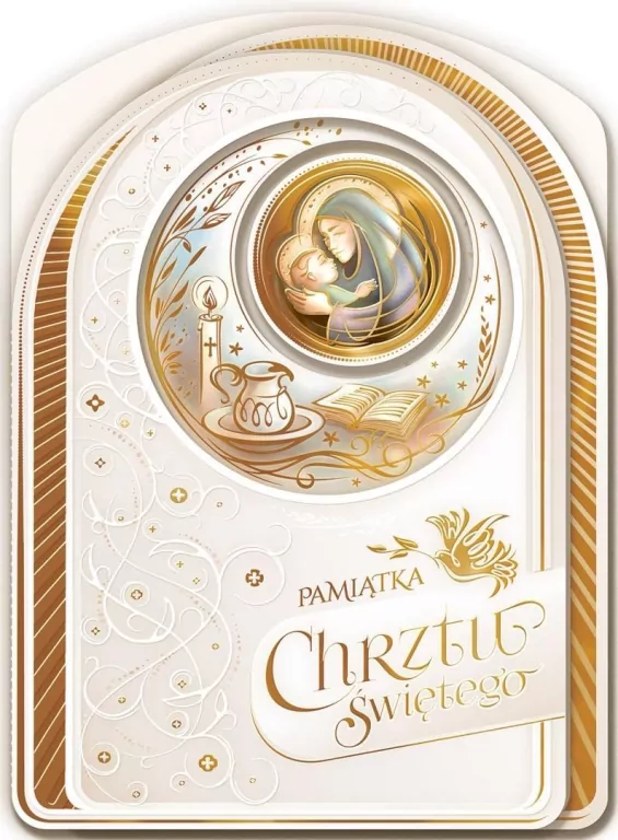 Kartka z okazji Chrztu XL10 - tantis.pl