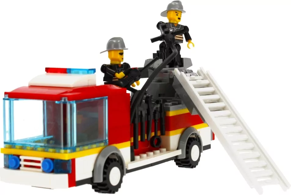 Klocki konstrukcyjne Alleblox straż 196 elementów - tantis.pl