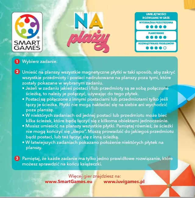 Na Plaży. Smart Games - tantis.pl