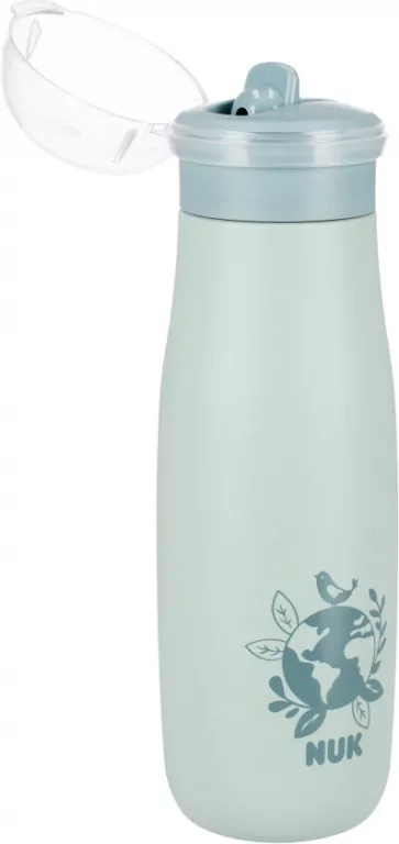 NUK. Mini-Me . Kubek ze słomką. 500ml. 12 miesięcy. Zielona - tantis.pl