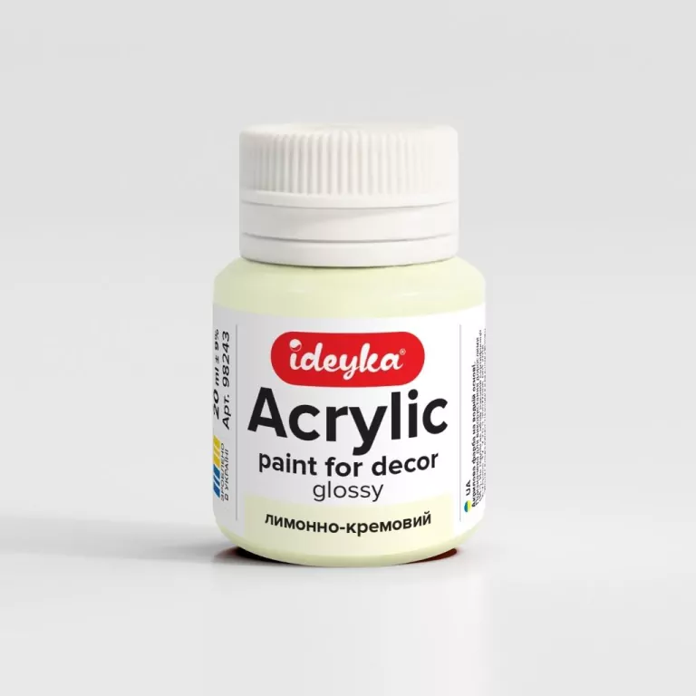 Farba akrylowa Krem cytrynowy 20ml - tantis.pl