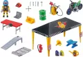 Playmobil Stunt Show. Zestaw kaskaderzy z namiotem - tantis.pl