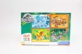 Clementoni. Puzzle 4w1. Jurrasic World - tantis.pl