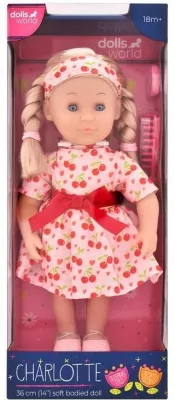 Dolls World Lalka Charlotte 36cm