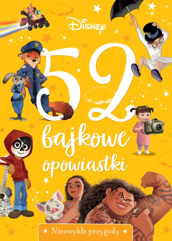 52 bajkowe opowiastki. Niezwykłe przygody. Disney - tantis.pl