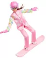 Barbie Careers Snowboarder Doll in Pink Jacket - tantis.pl
