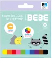 Kredki świecowe. 10 kolorów. - tantis.pl