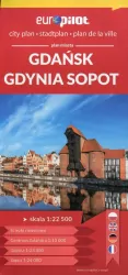 Plan Miasta EuroPilot. Gdańsk Gdynia Sopot laminat