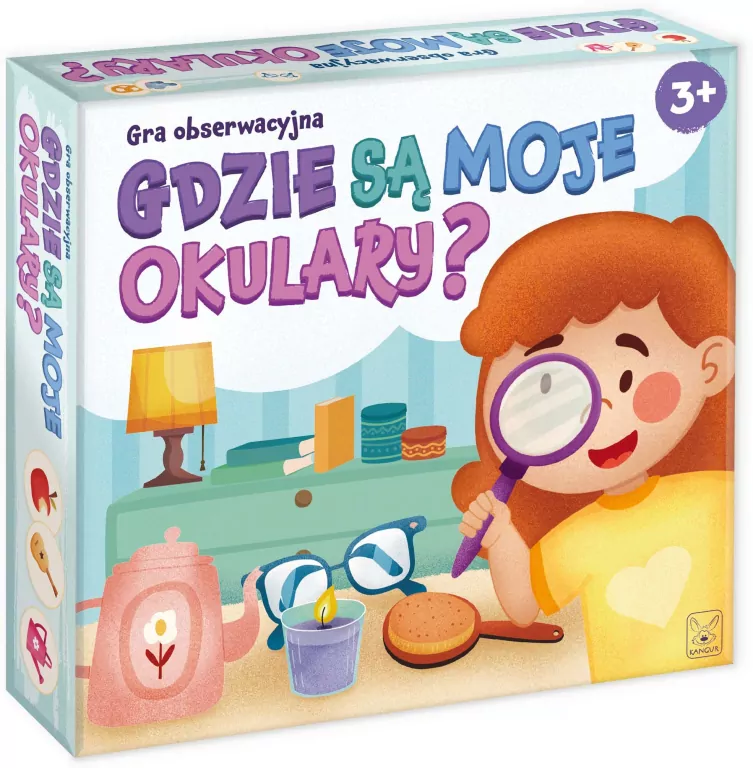 Gdzie są moje OKULARY? Gra obserwacyjna 3+ - tantis.pl