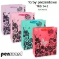 Torebka prezentowa 32x26x12cm MIX - tantis.pl