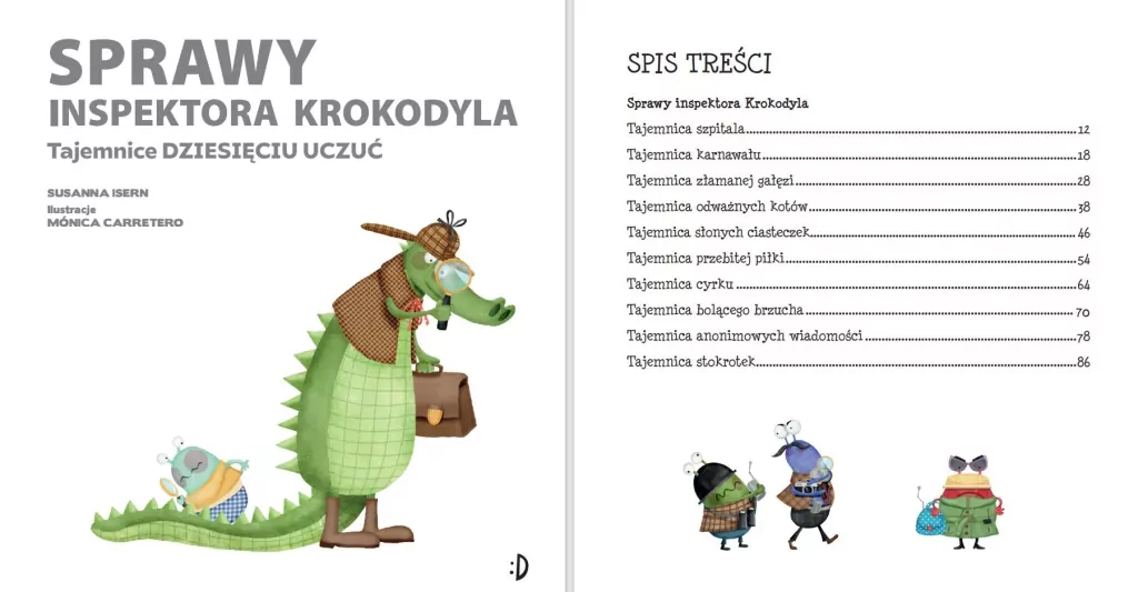 Sprawy inspektora Krokodyla. Tajemnice dziesięciu uczuć. Uczuciometr - tantis.pl